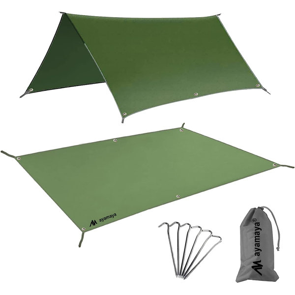 AYAMAYA Tente 2 Personnes 4 Saisons – Imperméable, Double Couche, 2 Portes – Alu 7001 – Poids 2,6 Kg – Pour Camping, Randonnée